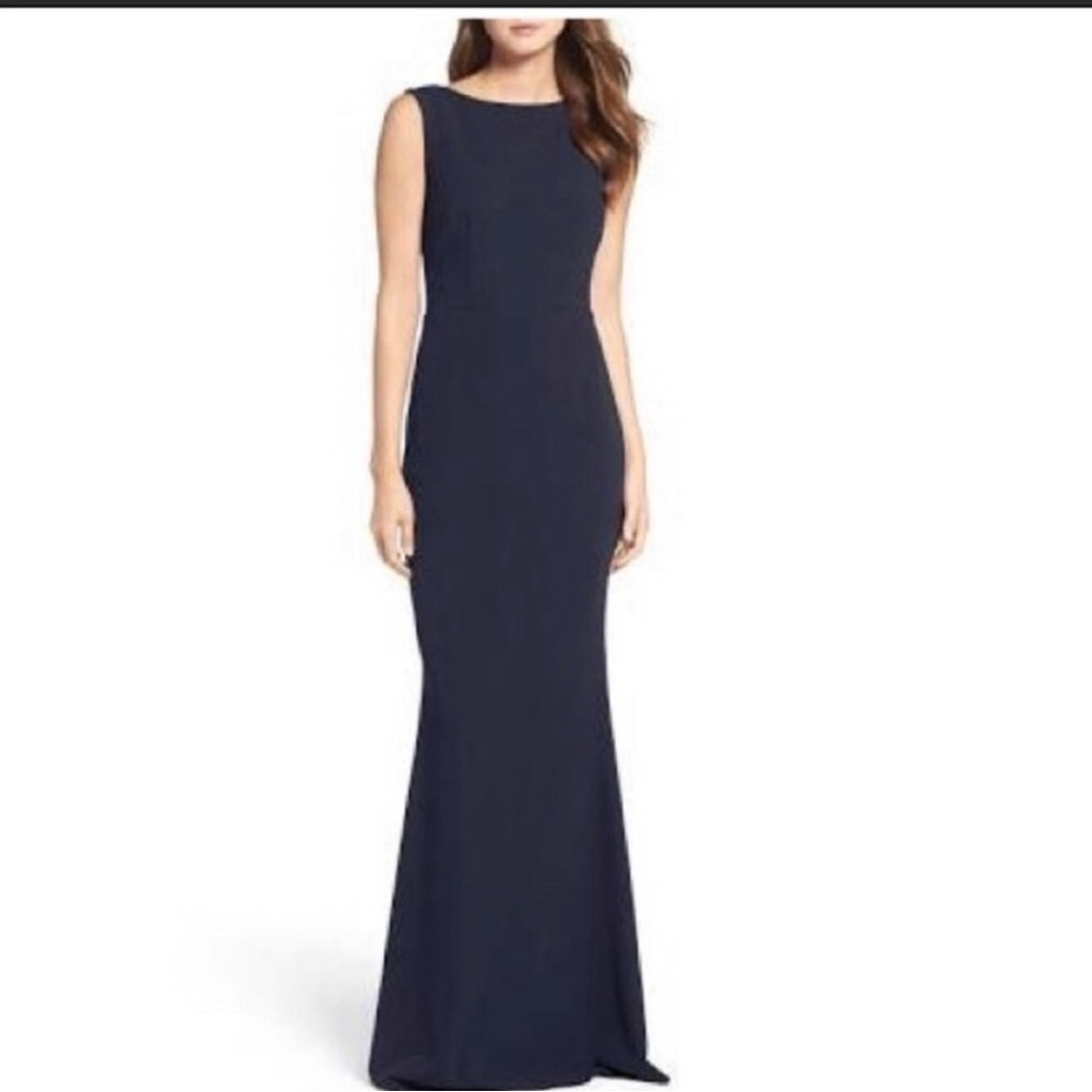 Navy Katie May Vionnet Dress